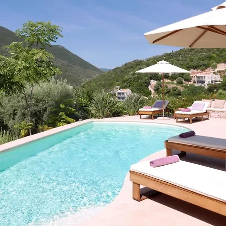 Phos Stone And Wood Sanctuary With Private Pool Near Villa *