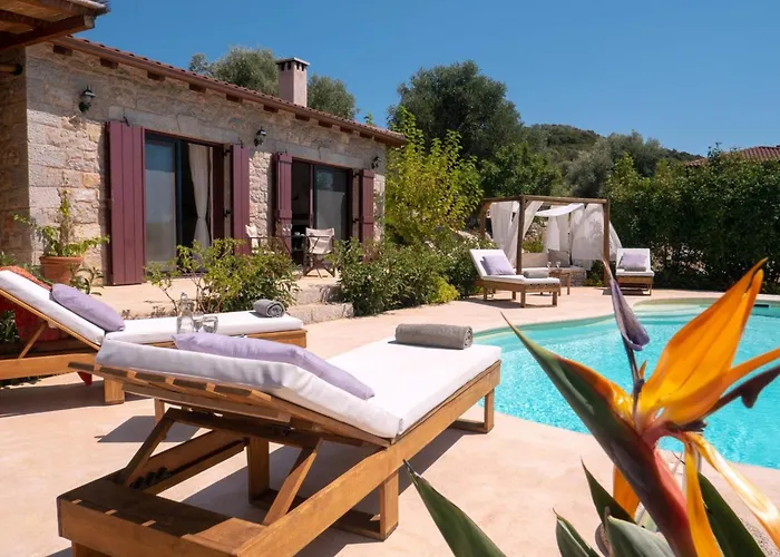 Villa Phos - Boutique Stone And Wood Sanctuary With Private Pool Near Sivota Villa *