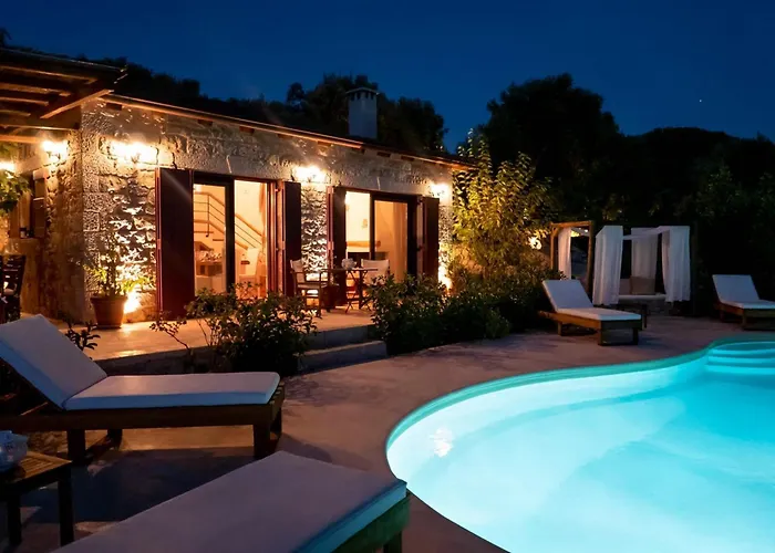 Villa Phos - Boutique Stone And Wood Sanctuary With Private Pool Near Sivota Villa Sivota (Lefkada)