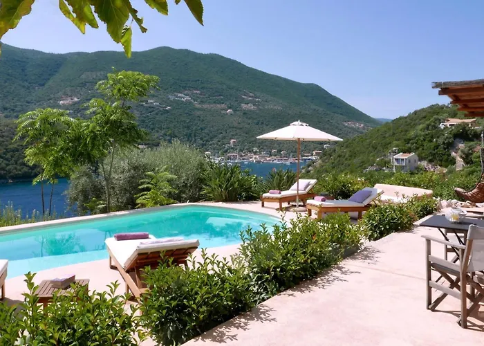 Villa Villa Phos - Boutique Stone And Wood Sanctuary With Private Pool Near Sivota *