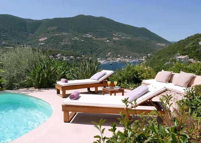 Villa Phos - Boutique Stone And Wood Sanctuary With Private Pool Near Sivota Sivota (Lefkada)